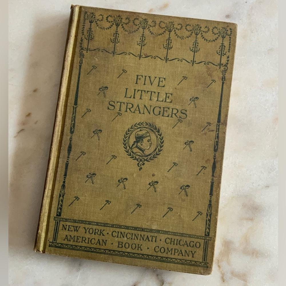 Five Little Strangers Antique Book